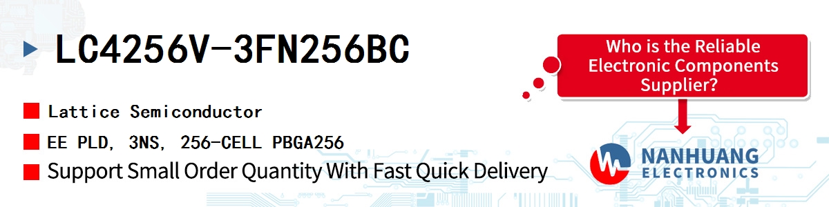 LC4256V-3FN256BC Lattice EE PLD, 3NS, 256-CELL PBGA256
